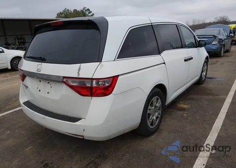 2012 Honda Odyssey Lx z USA, uszkodzony, nr VIN 5FNRL5H25CB056426
